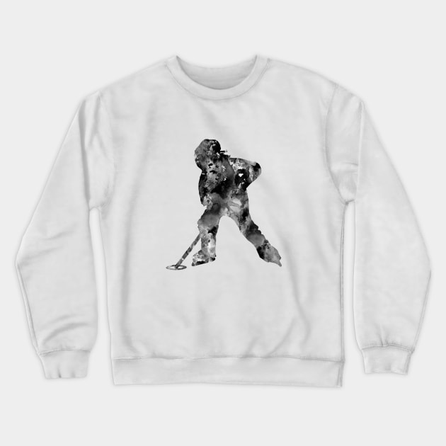 Ringette player Crewneck Sweatshirt by RosaliArt